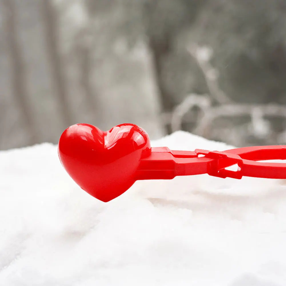 Duck Rice Mold DIY Snowball Maker Onigiri Mold with Handle Winter Snow Toys Cute Animal Rice Shaper for Kids and Adults