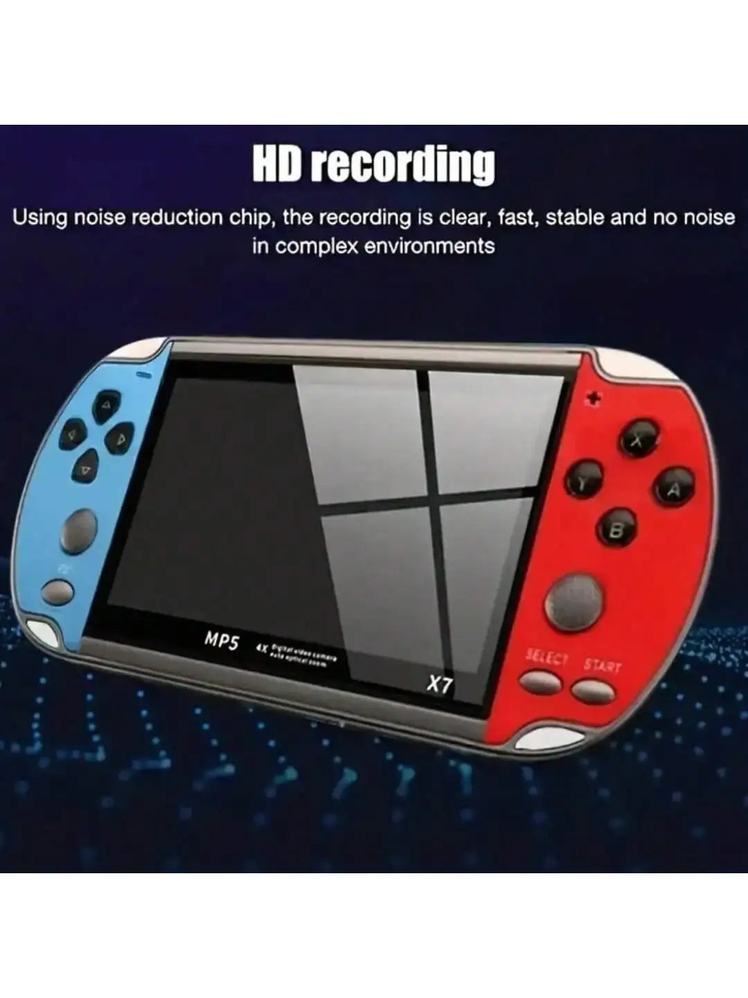 Retro Handheld Game Player Built-In 5000 Games Game Portable Console Audio Video Game Console AV Output Birthday Gift