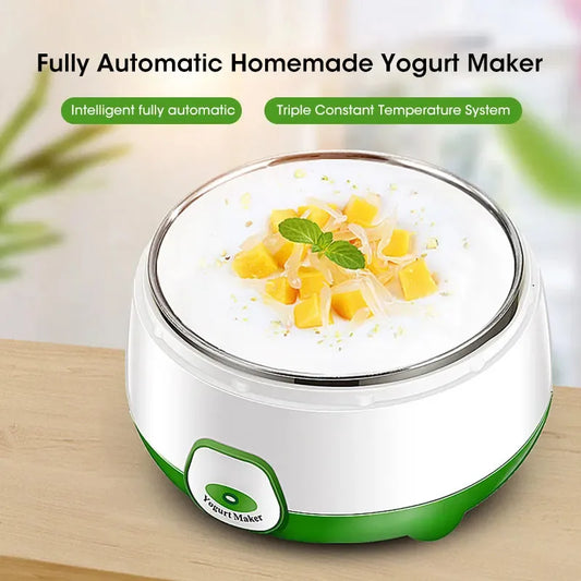 Electric Mini Yogurt Maker 1L Automatic Multifunctional 220V Household Rice Wine Maker DIY Yogurt And Natto Fermenting Machine