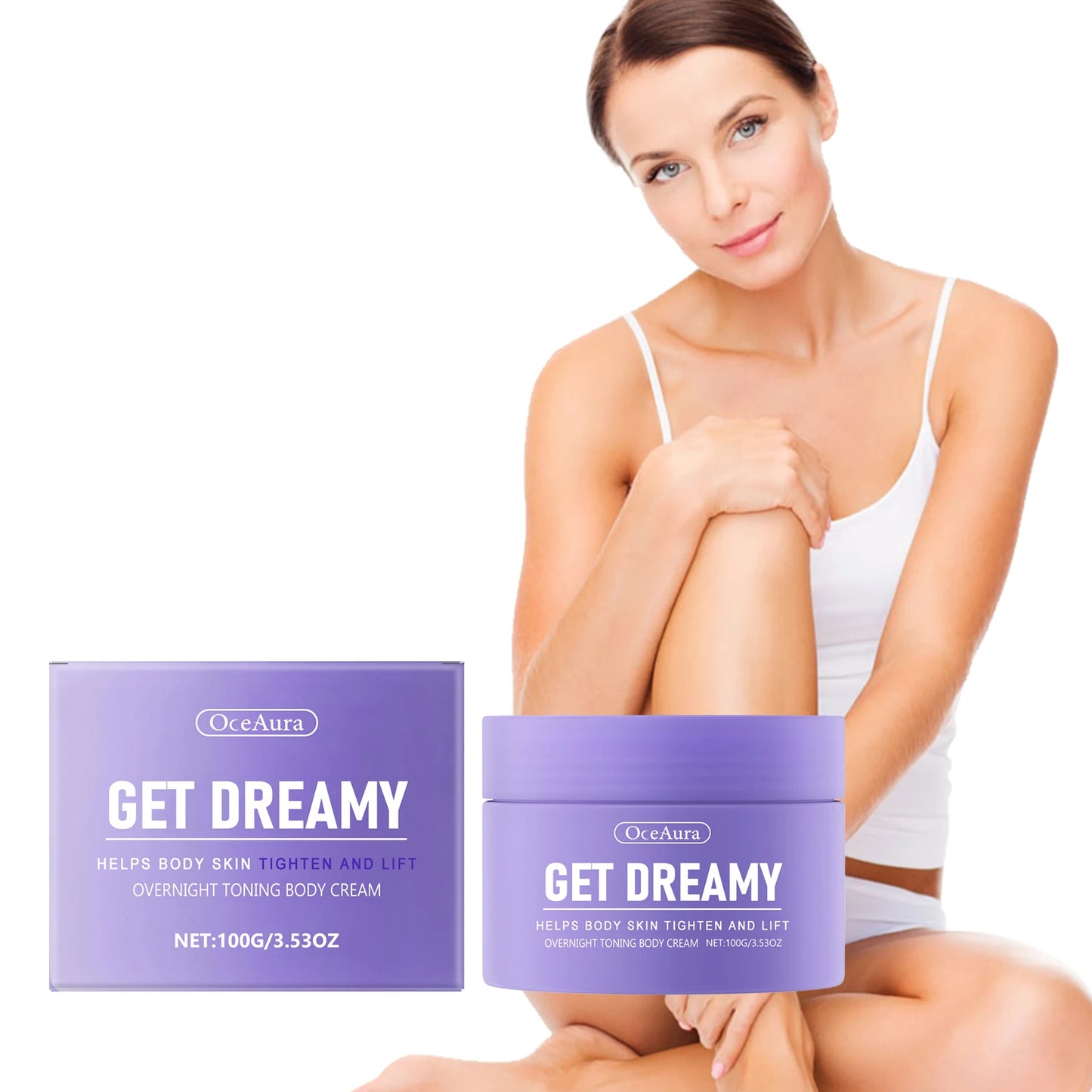 Body Shaping Cream Firming Lifting Moisturizer Skin Improving Sagging Tightens Skin Contours Smooth Massage Body Sculpting Cream