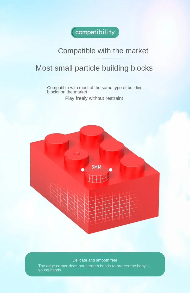 120Pcs Building Blocks Bulk Lot Pack Sorted By Color Bricks Block Plate Toys Small Particles Bulk Compatible Legoeds DIY Kit