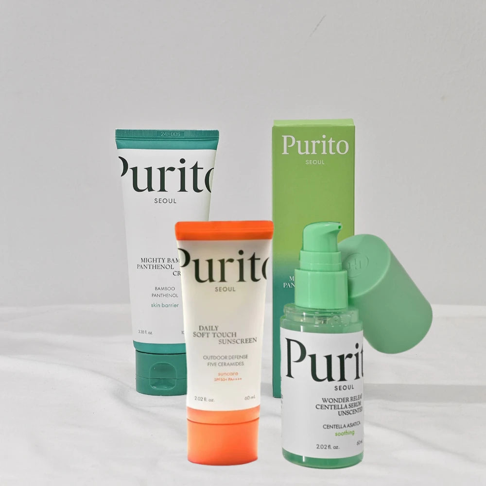 Purito Face Moisturizing Cream Centella Asiatica Shrink Pore Repair Barrier Face Cream For All Skin Type Facial Skin Care