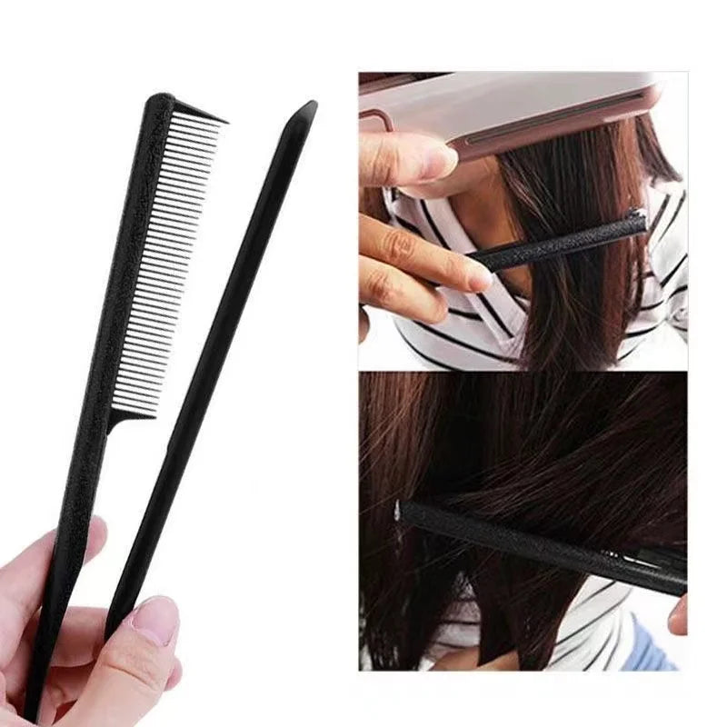 1PC Useful Hair Straighten Salon Comb Hairdressing Smooth Tool Hold Tongs Hair Styling Tools for Women Hair Brush Straightener