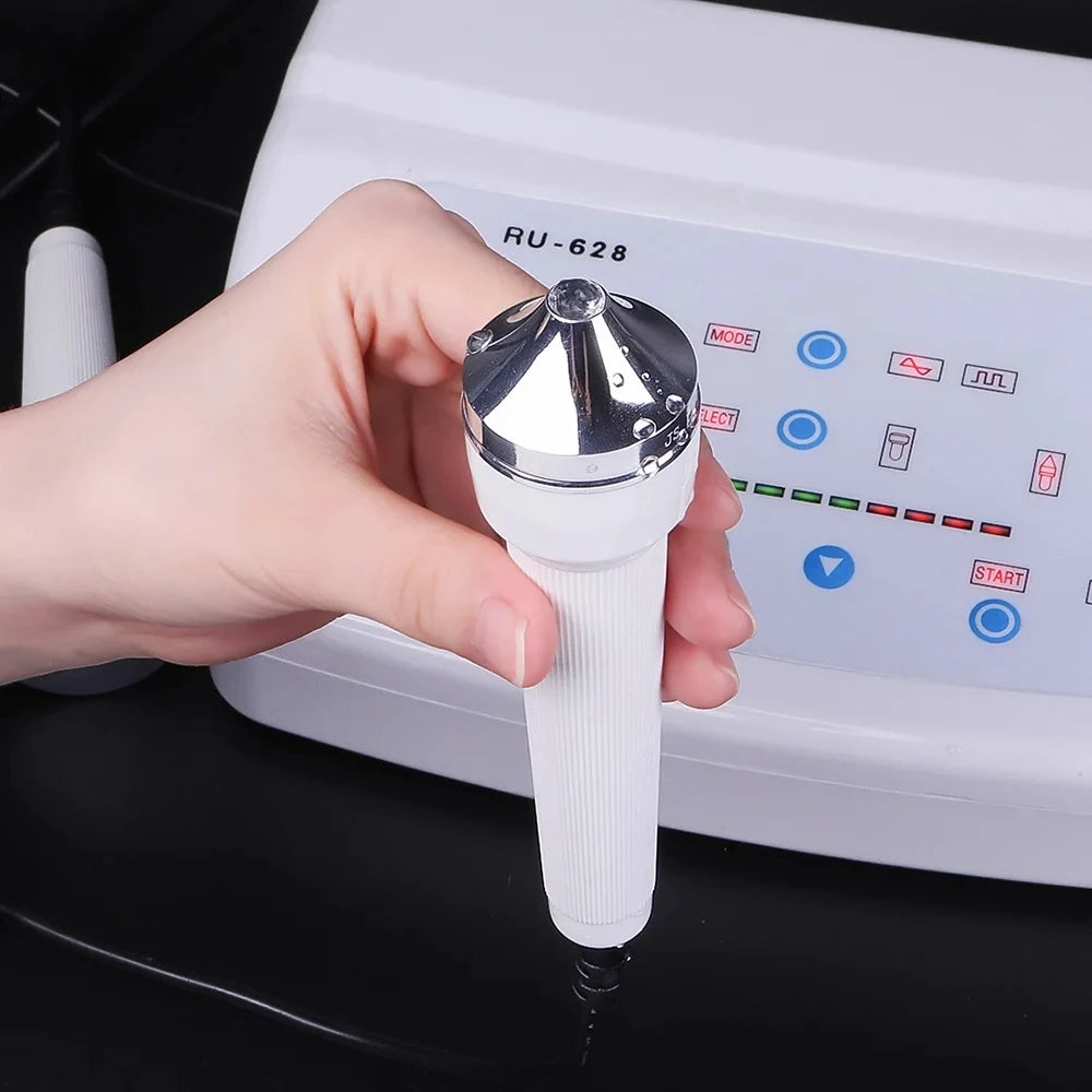 Ultrasonic Women Skin Care Whitening Freckle Removal High Frequency Lifting Skin Anti Aging Beauty Facial Machine