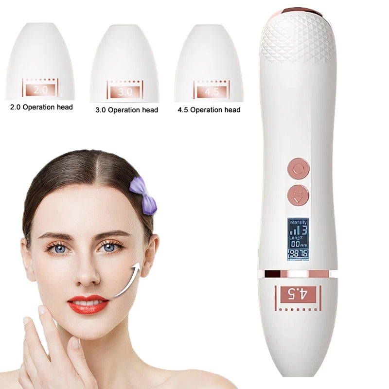 New 7D Mini Hifu Ultrasonic Face Lifting Massager Wrinkle Removal Anti-Aging Skin Tightening Eye Care Beauty Device For Home SPA