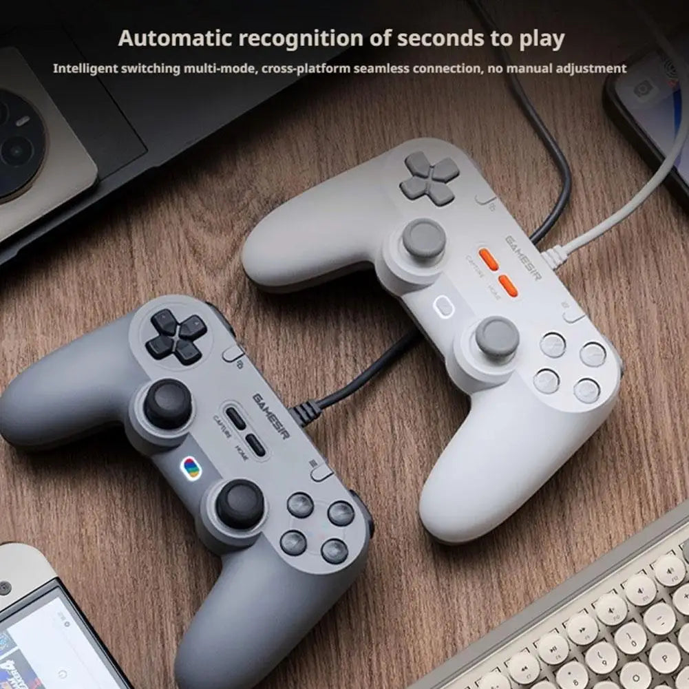 Wired Gaming Controller For GameSir T3 Lite For PC/Steam/Switch Lightweight Gamepad Hall Joystick Game Accessoy