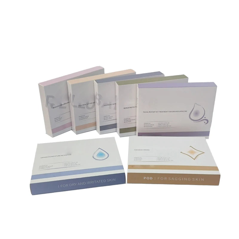 Newest 7 Type CO2 Oxygen Bubble Kit Skin Care Oxygen Pods CO2 Oxygen Capsule Skin Exfoliation Tightening Beauty Machine