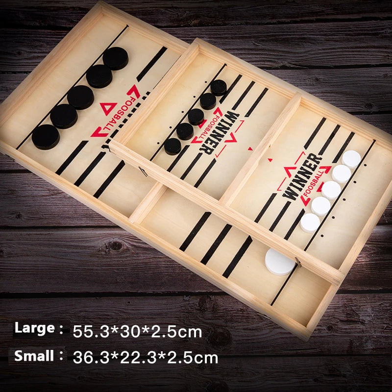 Wooden  Board Game For Adult Children Hand-eye Coordination Training Table Football Battle Games