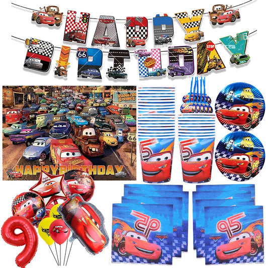 Cars party favors, decorations and supplies