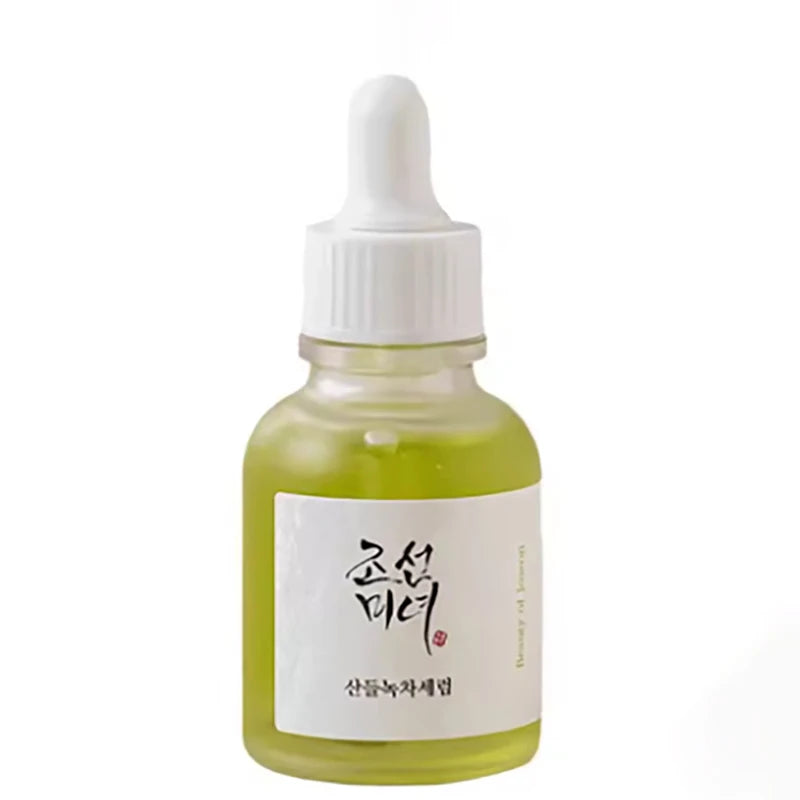 Korean Beauty Essence 30ml Moisturizing Ampoule Face Anti Aging Nicotinamide Whitening Ginseng Snail Repair Raise Skin Color