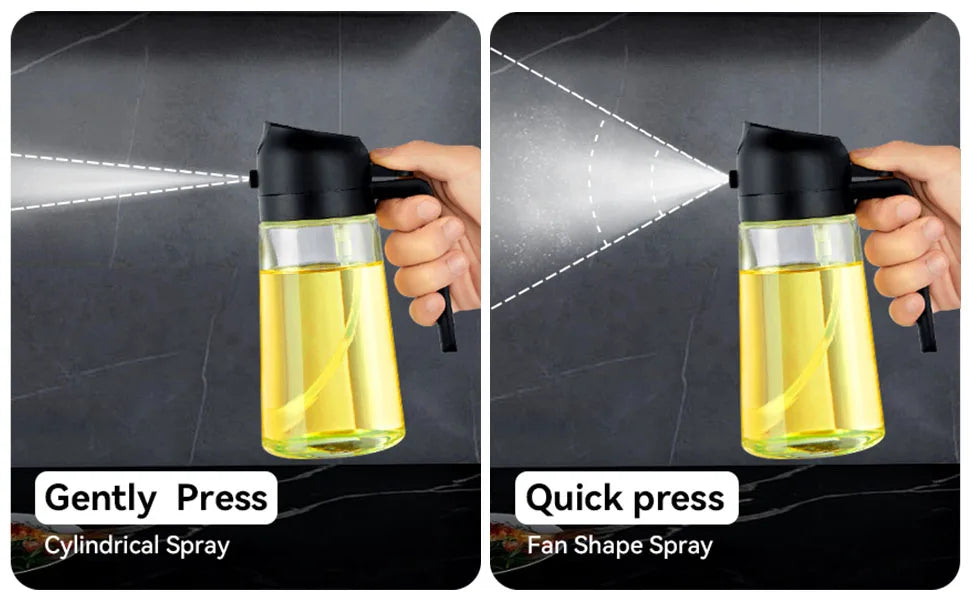 200/300/500ML Pneumatic Spray Bottle Fitness Barbecue Spray Oil Dispenser Kitchen Oil Spray Bottle Cooking Olive Oil Sprayer