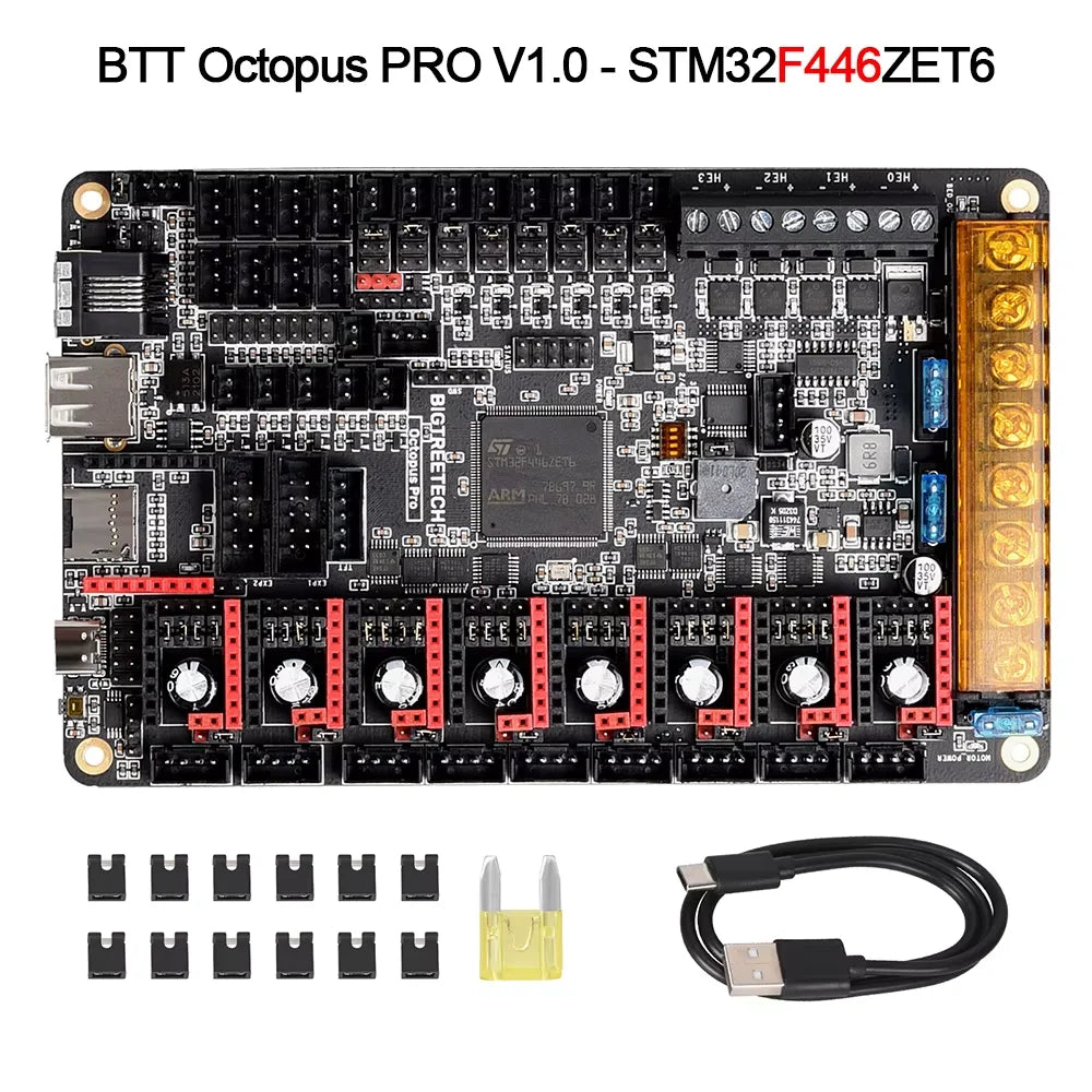 BIGTREETECH Octopus PRO V1.0/V1.1 Motherboard On-Board MAX31865 TMC2209 Raspberry Pi Control Board VS Ender3 V2 For PITFT