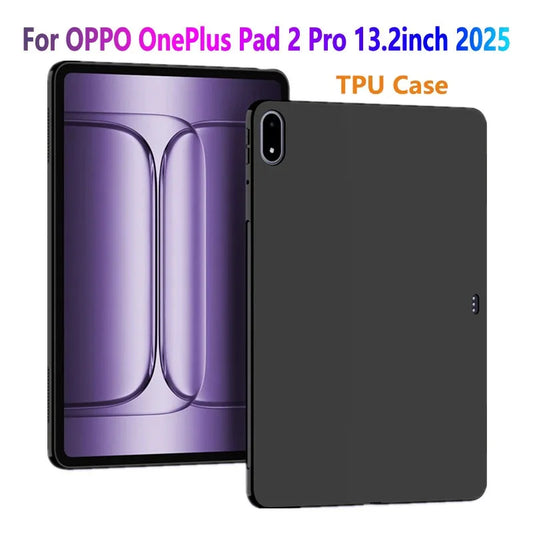 For OPPO Oneplus Pad 2 Pro 13.2 inch 2025 Silicone Case OPD2413 Anti-drop TPU Soft Tablet Cover For One Plus Pad2 Pro13.2"Funda