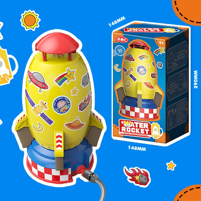Outdoor Rocket Water Toy