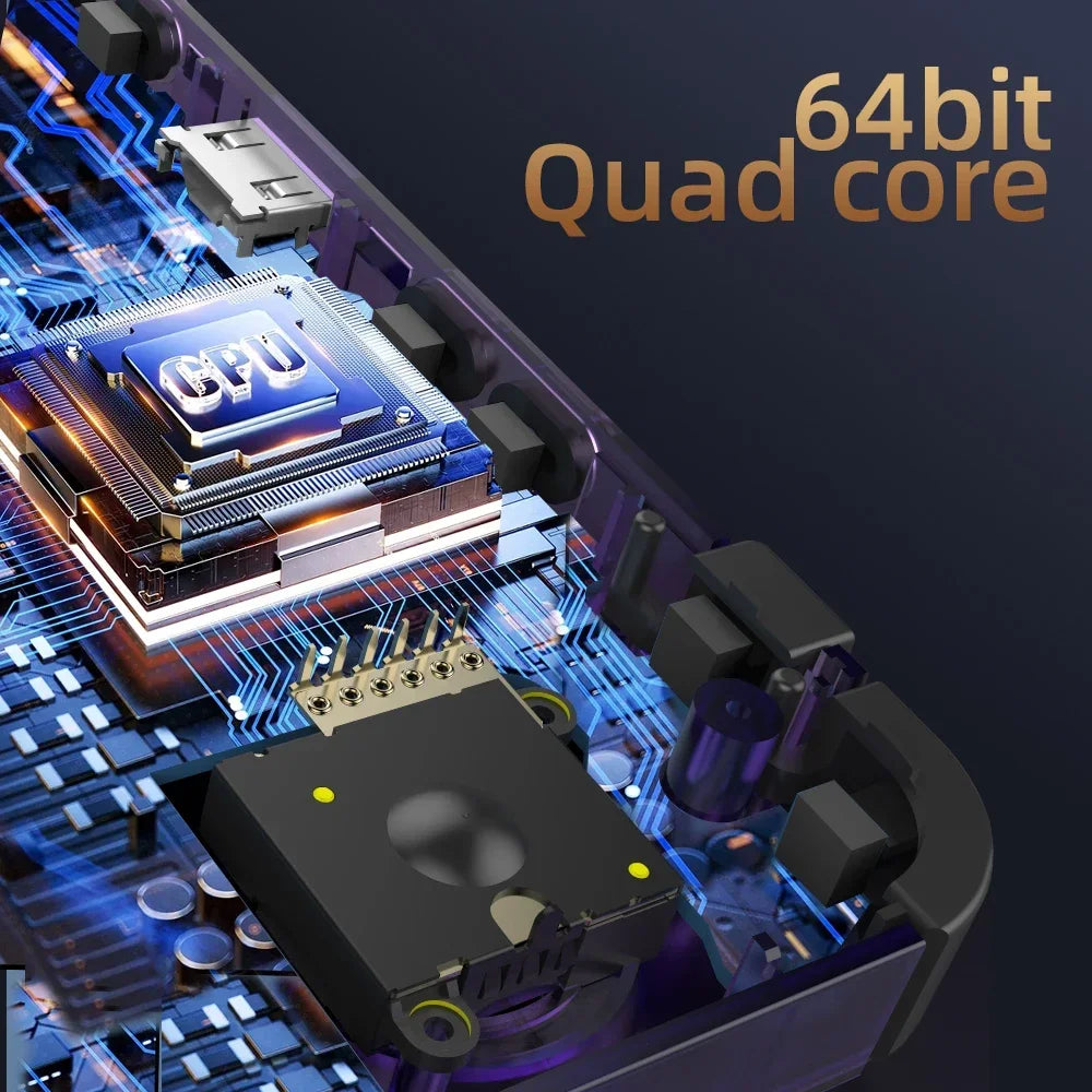 2025 New R36H Retro Handheld Console Open-Source Linux System Classic Game Consoles 3.5 inch IPS Screen Portable Video Player