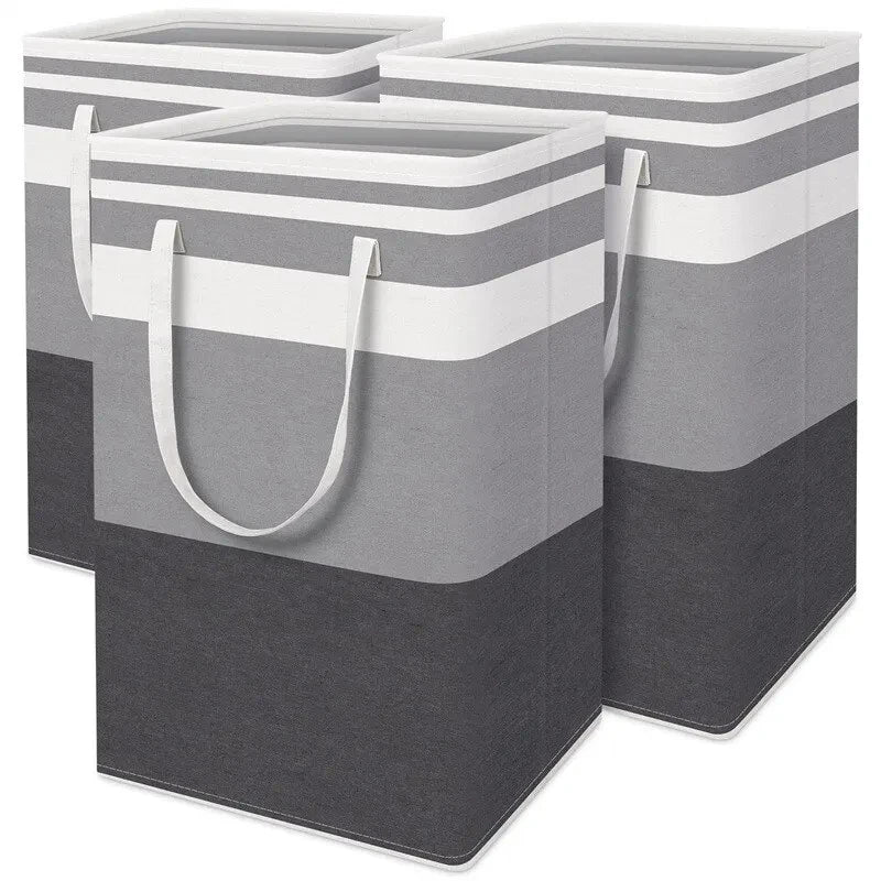 New Waterproof Fabric Laundry Basket Dirty Clothes Basket Sundries Storage Box Foldable Bag Large Capacity Laundry Basket