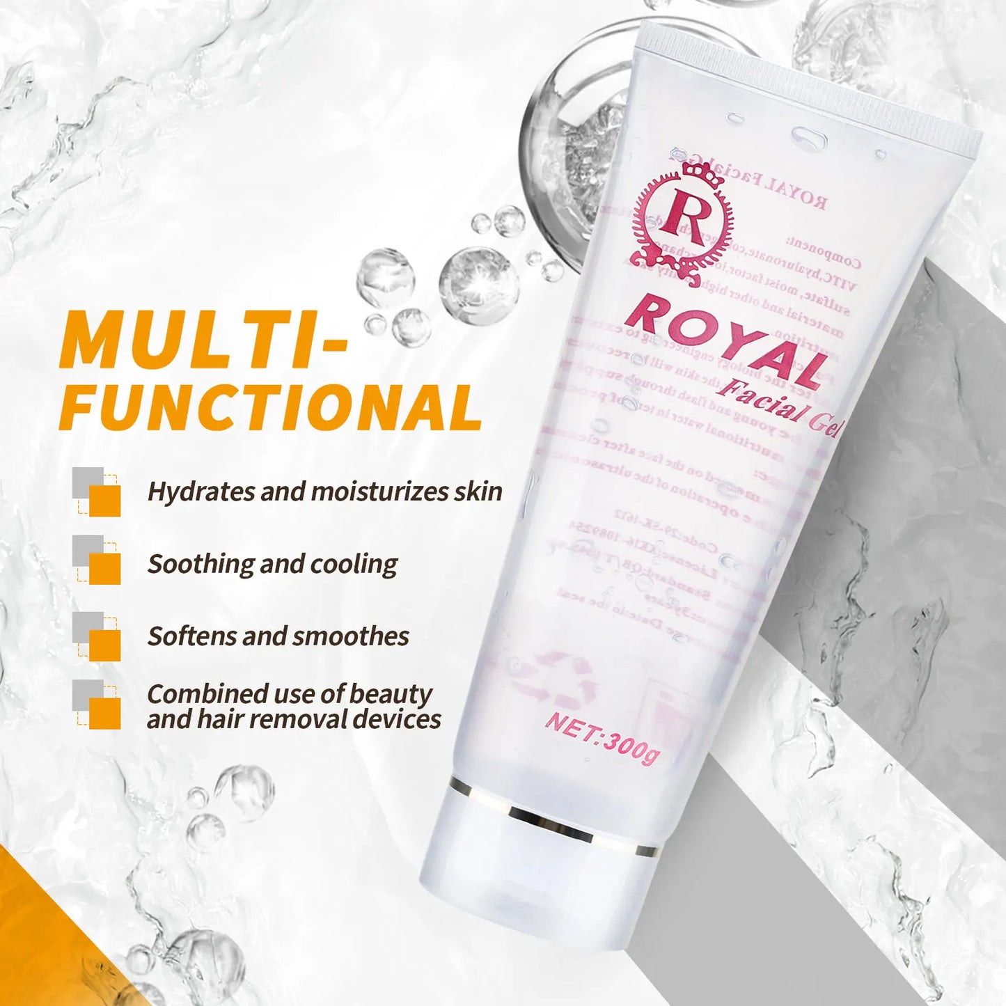 300g Ultrasonic Gel for 40K Cavitation RF Body Slimming Beauty Health Radio Frequency Conductive Gel for Fat Burning RF Device