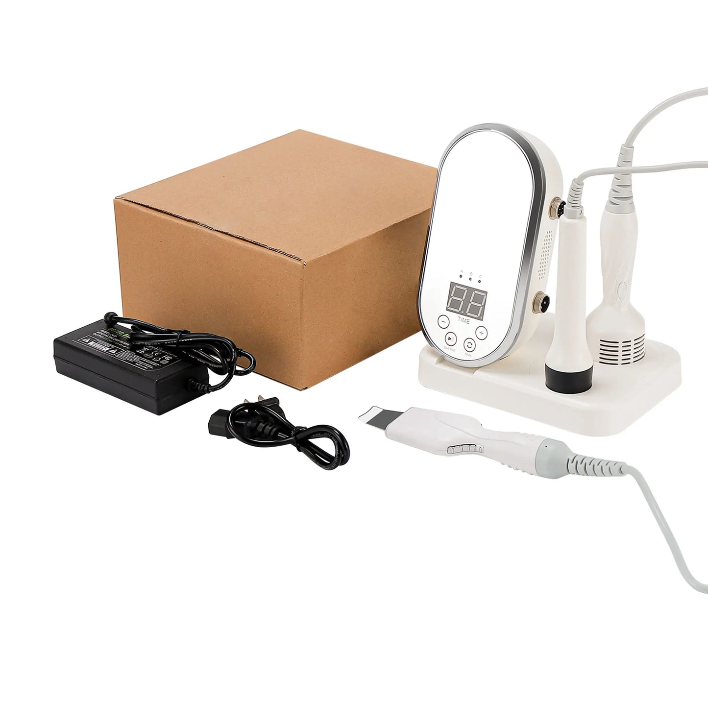 RF Skin Tightener, RF EMS Facial Tension Machine, Wrinkle Massager, Facial Cleansing and Exfoliating Care Beauty Tools Ultrasoni