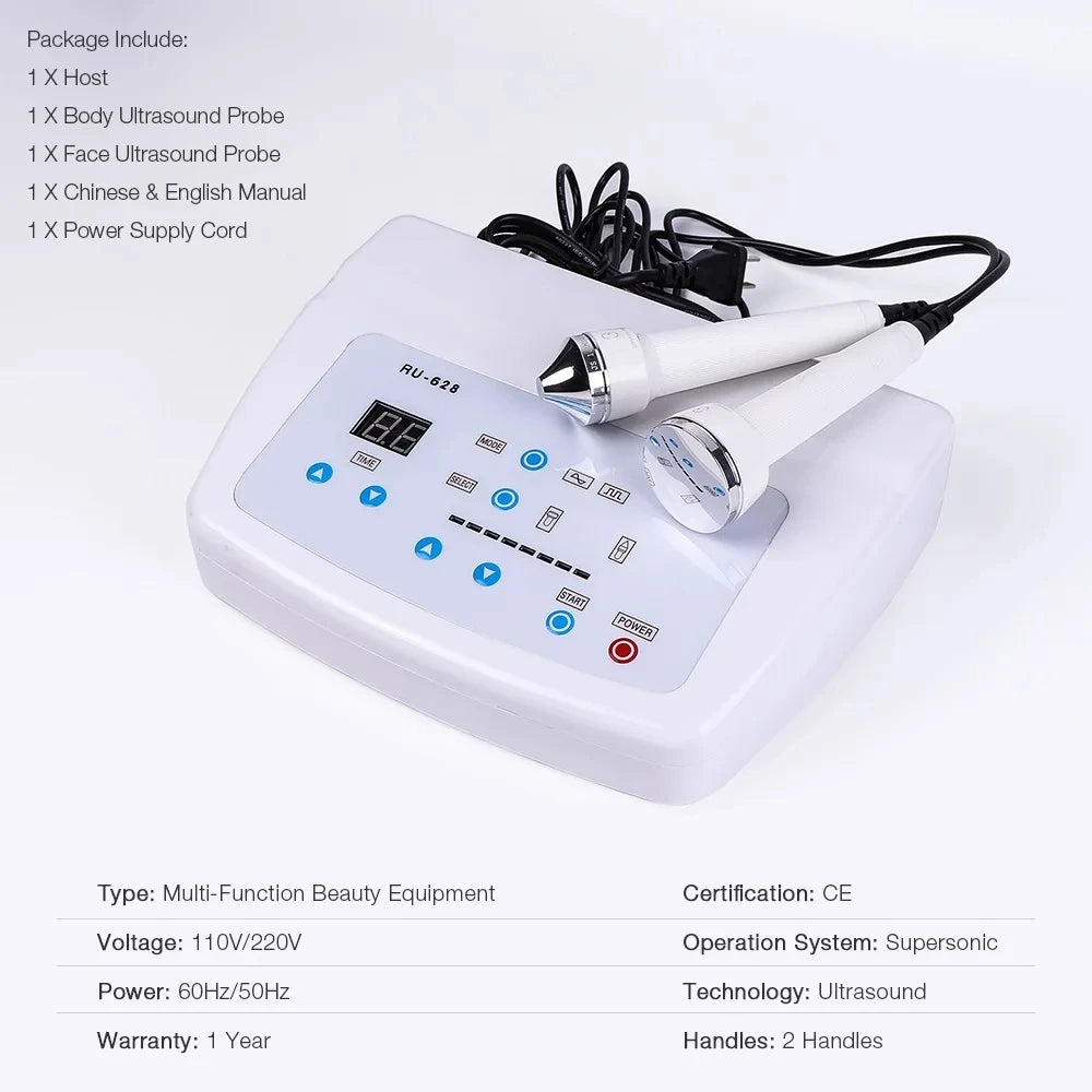 Ultrasonic Women Skin Care Whitening Freckle Removal High Frequency Lifting Skin Anti Aging Beauty Facial Machine