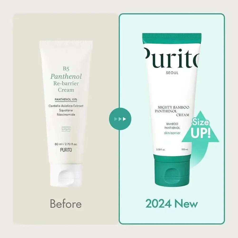 Purito Face Moisturizing Cream Centella Asiatica Shrink Pore Repair Barrier Face Cream For All Skin Type Facial Skin Care
