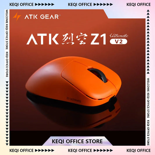 ATK Z1V2 Ultimate Gaming Mouse Wireless Dual 8K PAW3950Ultra Electronics E-sports Mice Customized PC Accessories Gamer Gifts