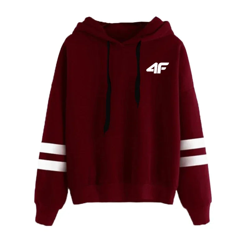 Hot Sales Women's Tracksuit Hoodies Stripe Casual Single Piece Sweatshirts and Daily Sweatpants Comfort Outdoor Jogging Sports