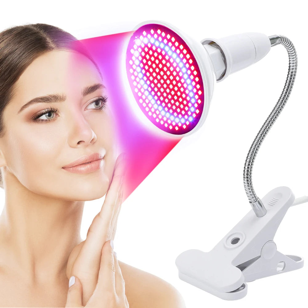 EU Anti Aging Red blue led Light Therapy Deep Red 660nm Near Infrared 850nm Beauty plant grow light bulb lamp for Full Body Skin