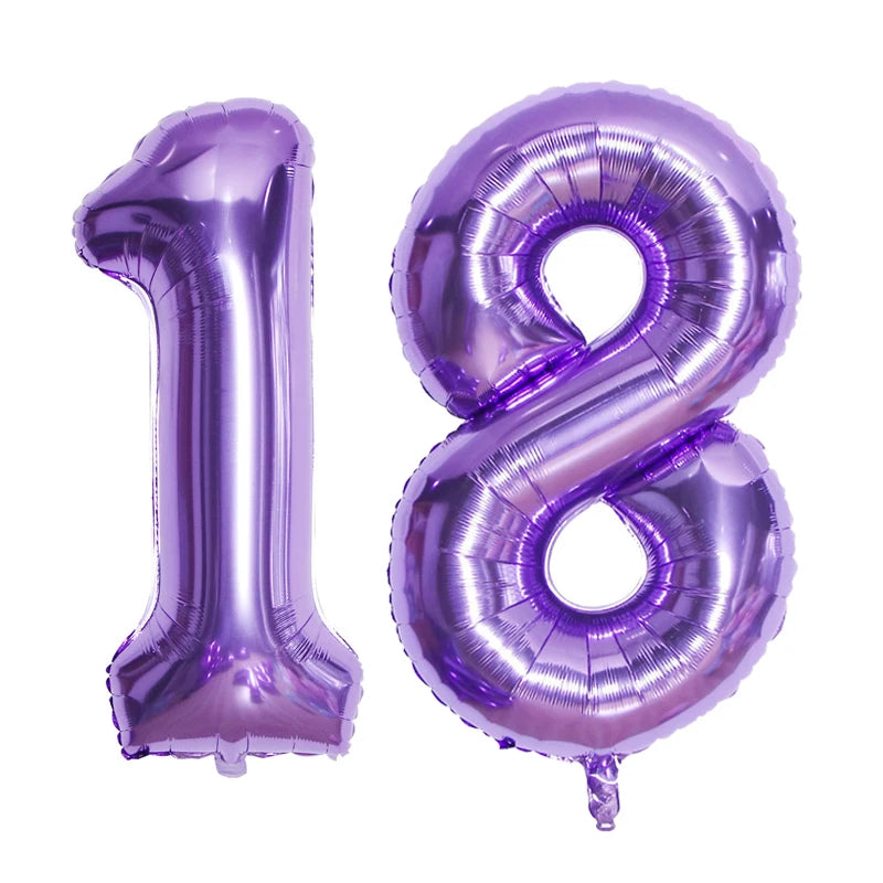 18th Birthday Party Decorations Black Plates Tableware Napkins For Kid Boys Girls Happy Birthday 18th Birthday Balloons Supplies