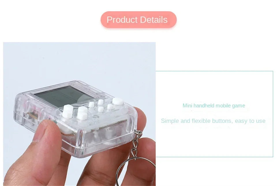 Retro Mini Handheld Game Players Classic Electronic Games Hand Held Console Game Child Puzzle Gaming Console Toys Gift