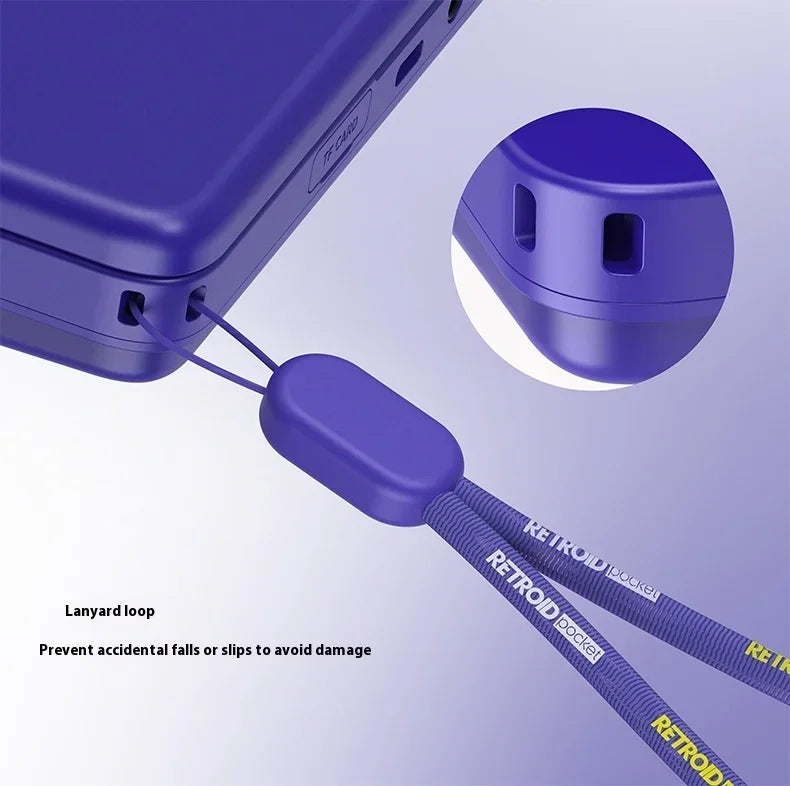 Retroid Pocket Flip2 Game Console 1080p Folding Game Console AMOLED 500Nits 5.5" Screen 5000mAh Handheld Game Machine Custom