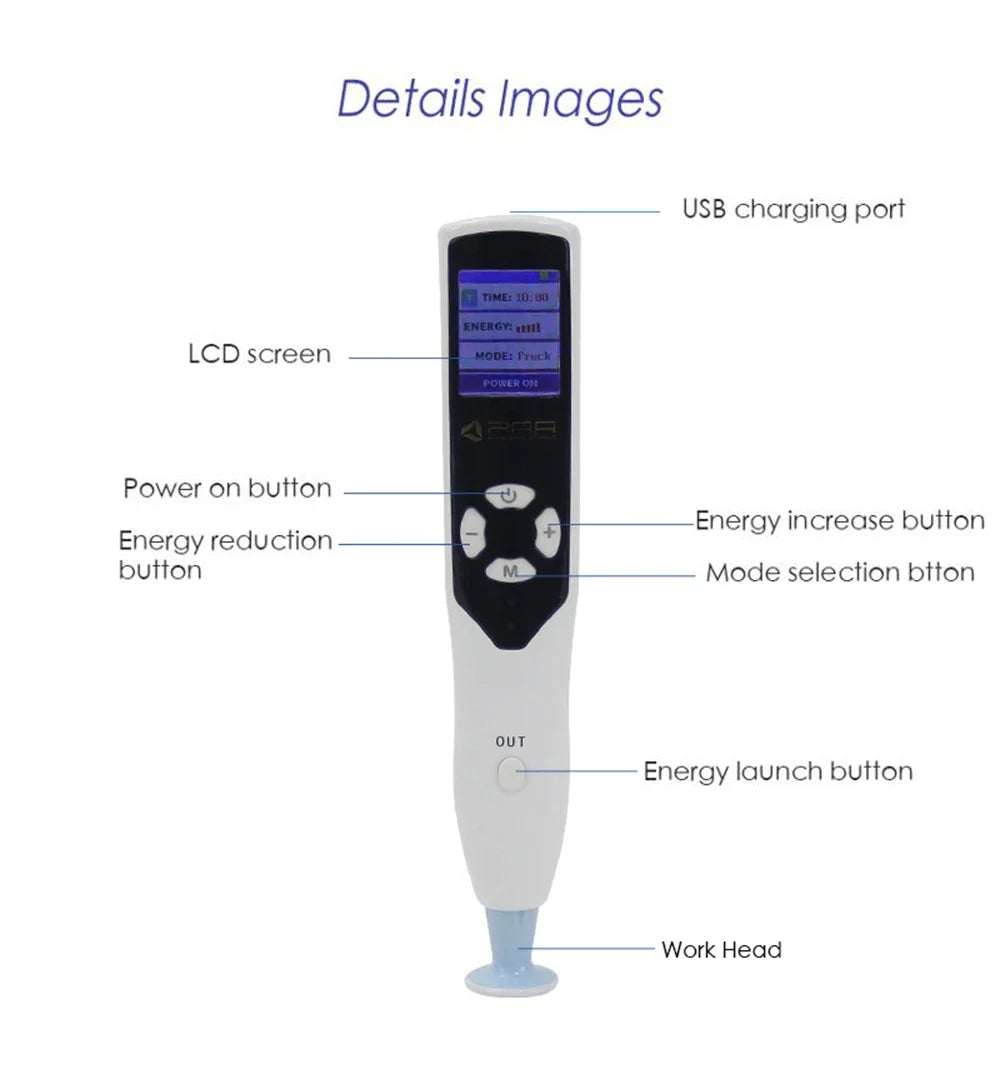 Fibroblast Original Plamax Cold Plasma Wireless Skin Tightly Acne Treatment Dark Age Skin Tag Blemish Removal Beauty Tools