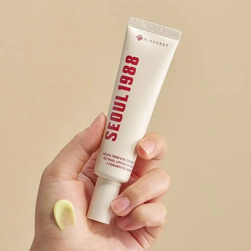 Korean Seoul 1988 Serum Retinol Black Ginseng Essence ,Facial Essence Eye Cream, Anti Aging Moisturizing Snail Cream Skin Care