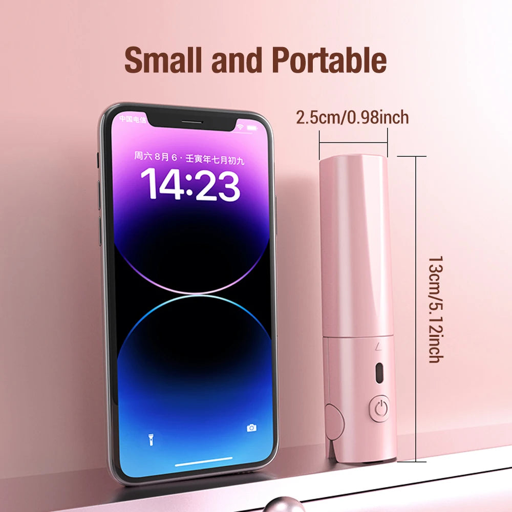 Multifunctional Hair Straightener Must-have Portable Small Curling Machine Splint Cuticle Protecting Damage Reducing USB Plug