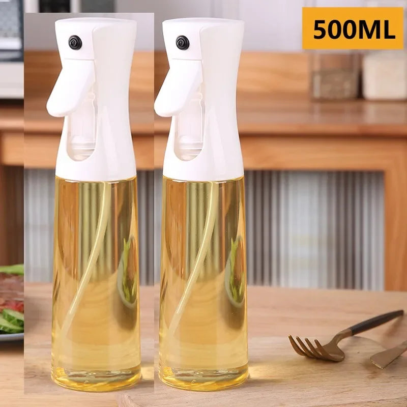 200/300/500ML Pneumatic Spray Bottle Fitness Barbecue Spray Oil Dispenser Kitchen Oil Spray Bottle Cooking Olive Oil Sprayer
