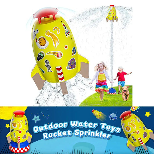 Rocket Launcher Toys Outdoor Rocket Water Pressure Lift Sprinkler Toy Fun Interaction In Garden Lawn Water Spray Toys for Kids