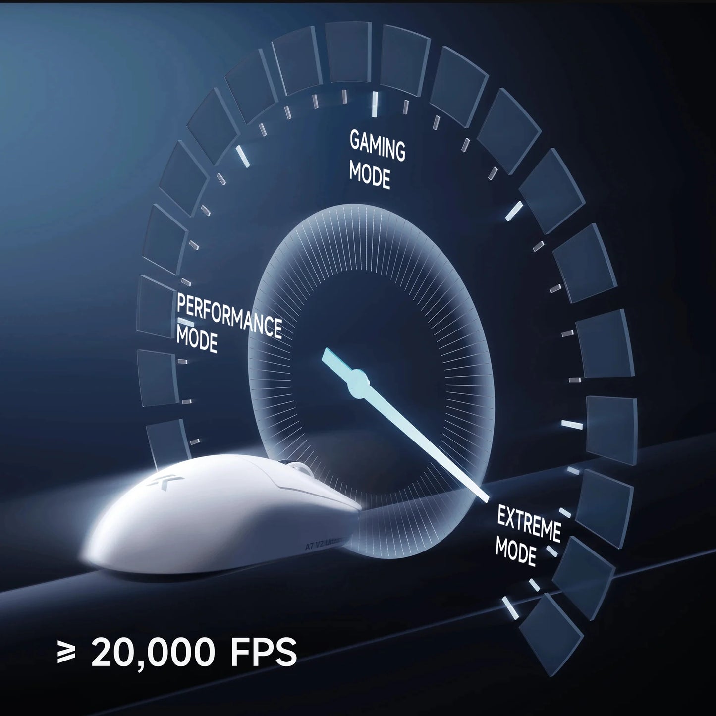 MCHOSE A7 V2 Lightweight Wireless Gaming Mouse Dual 8,000Hz Polling Rate PAW3950 TI Gaming Esports Office Mouse