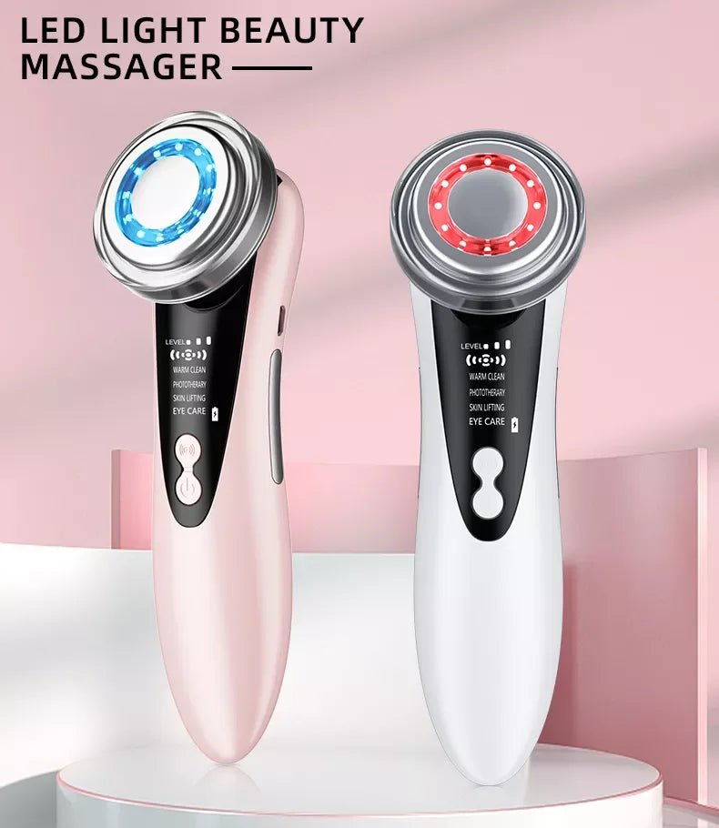 Multifunctional Facial Skin Care Beauty Massager Electric Facial Massage Device Clean Face Skin Rejuvenation Lifting Tighten