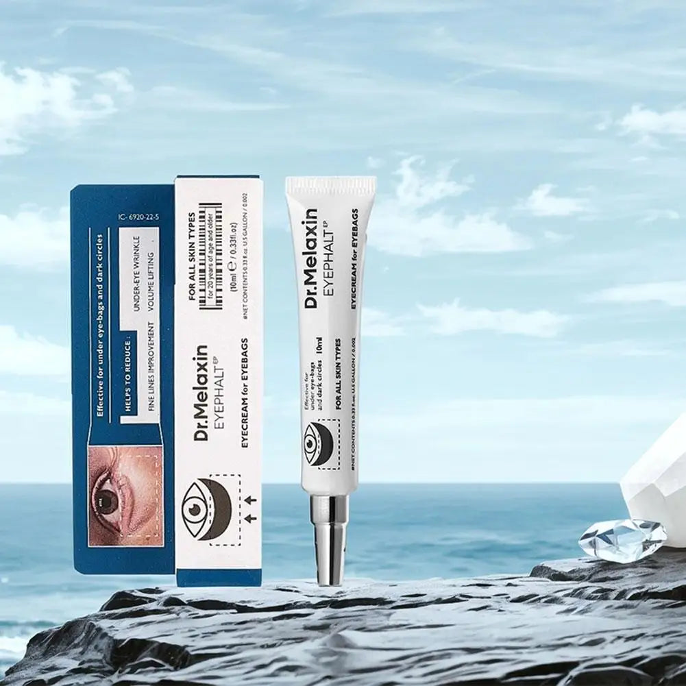 Dr.Melaxin Deeply Hydrating Eye Cream - Lightens Dark Circles Smooths Under-Eye Area Firms Lifts Suits Women Skin Care