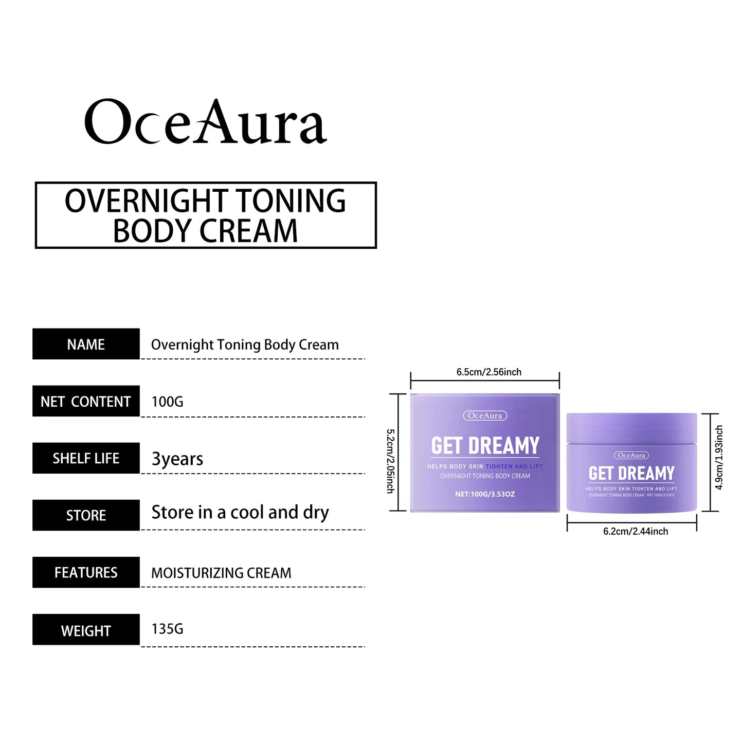 Body Shaping Cream Firming Lifting Moisturizer Skin Improving Sagging Tightens Skin Contours Smooth Massage Body Sculpting Cream