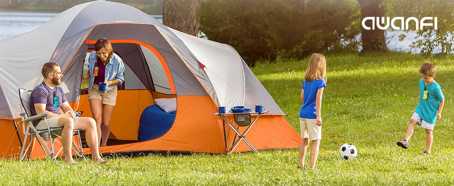 (Not For AU/JP/BR/NZ/BY/TH/UA/AO) 2/3/4 pcs Walkie Talkie Adults & Kids, Long Range/Rechargeable/1000mAh/Lanyards/Flashlight/SOS