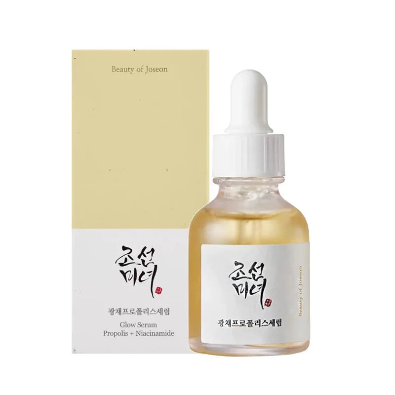 Korean Beauty Essence 30ml Moisturizing Ampoule Face Anti Aging Nicotinamide Whitening Ginseng Snail Repair Raise Skin Color