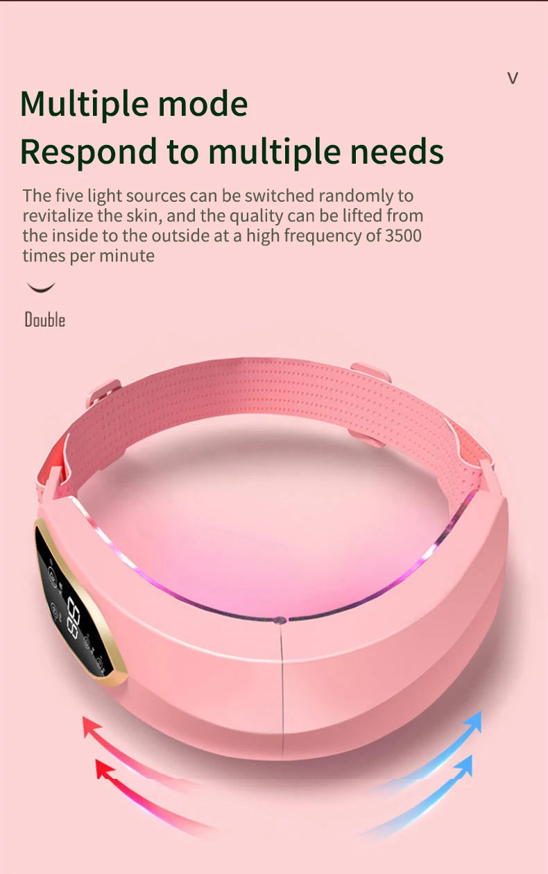 Facial Lifting Massager 12 Gears Electric Facial Massager V-line Face Lifting Slimming Vibration Device Home Use Beauty Tool