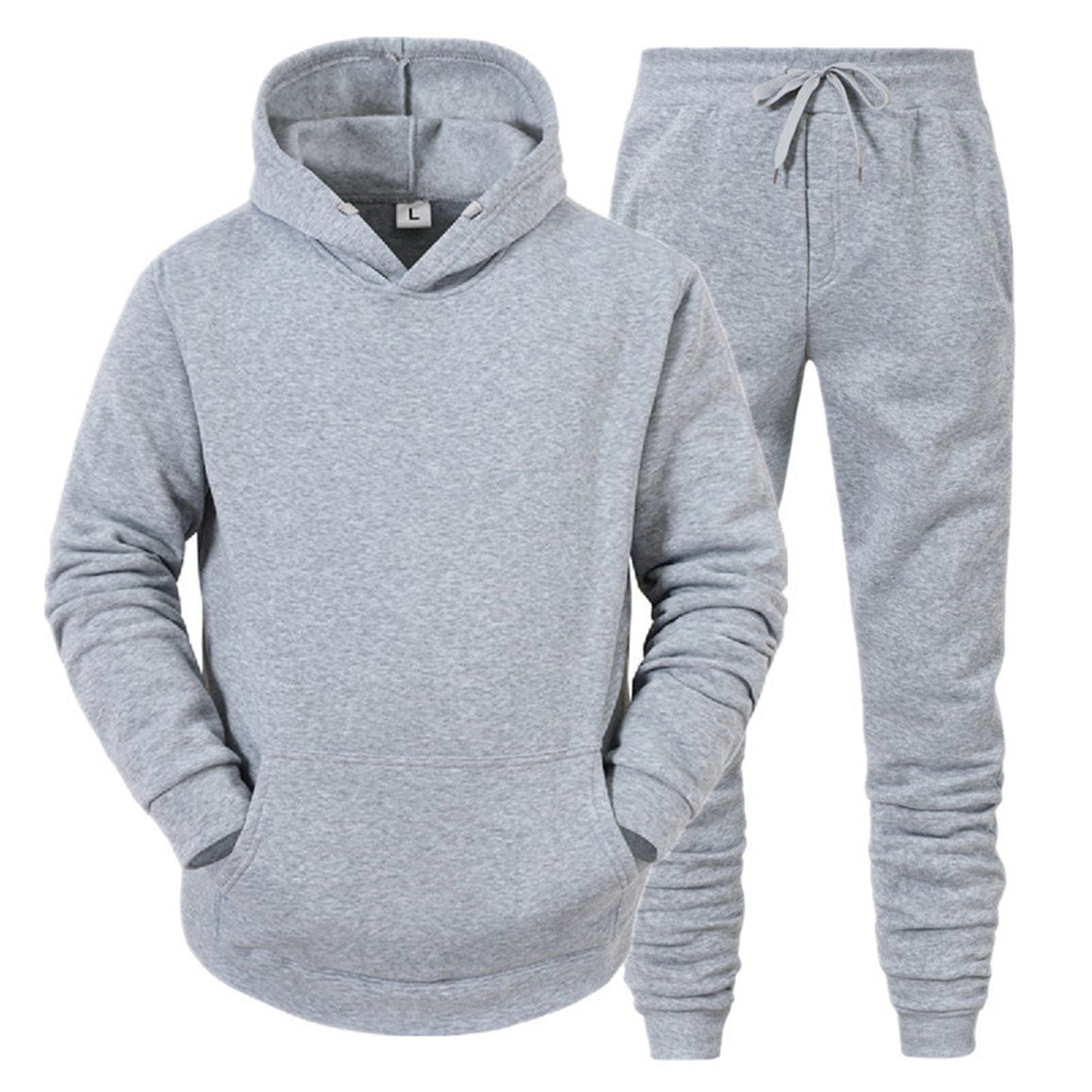 Men's Hooded Sweatshirts and Men Pants Casual Men's Tracksuit Sportswear Autumn Winter Men Suit Men's Clothing Leisure Sets Male