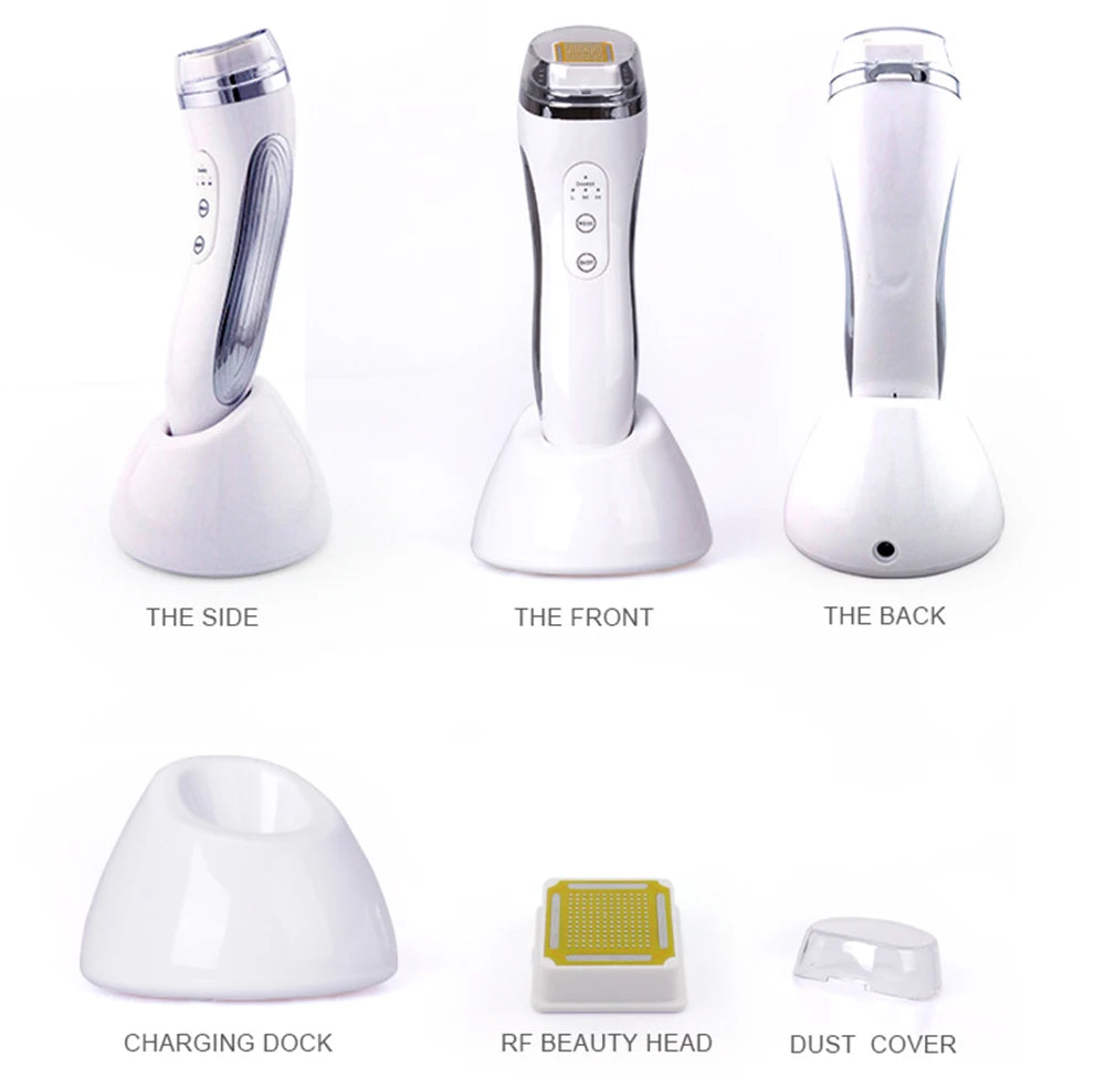 RF Radio Frequency Face Lifting Device Dot Matrix Beauty Massager Home Wrinkle Remover Skin Tightening Facial Massage Machine