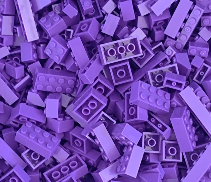 120Pcs Building Blocks Bulk Lot Pack Sorted By Color Bricks Block Plate Toys Small Particles Bulk Compatible Legoeds DIY Kit