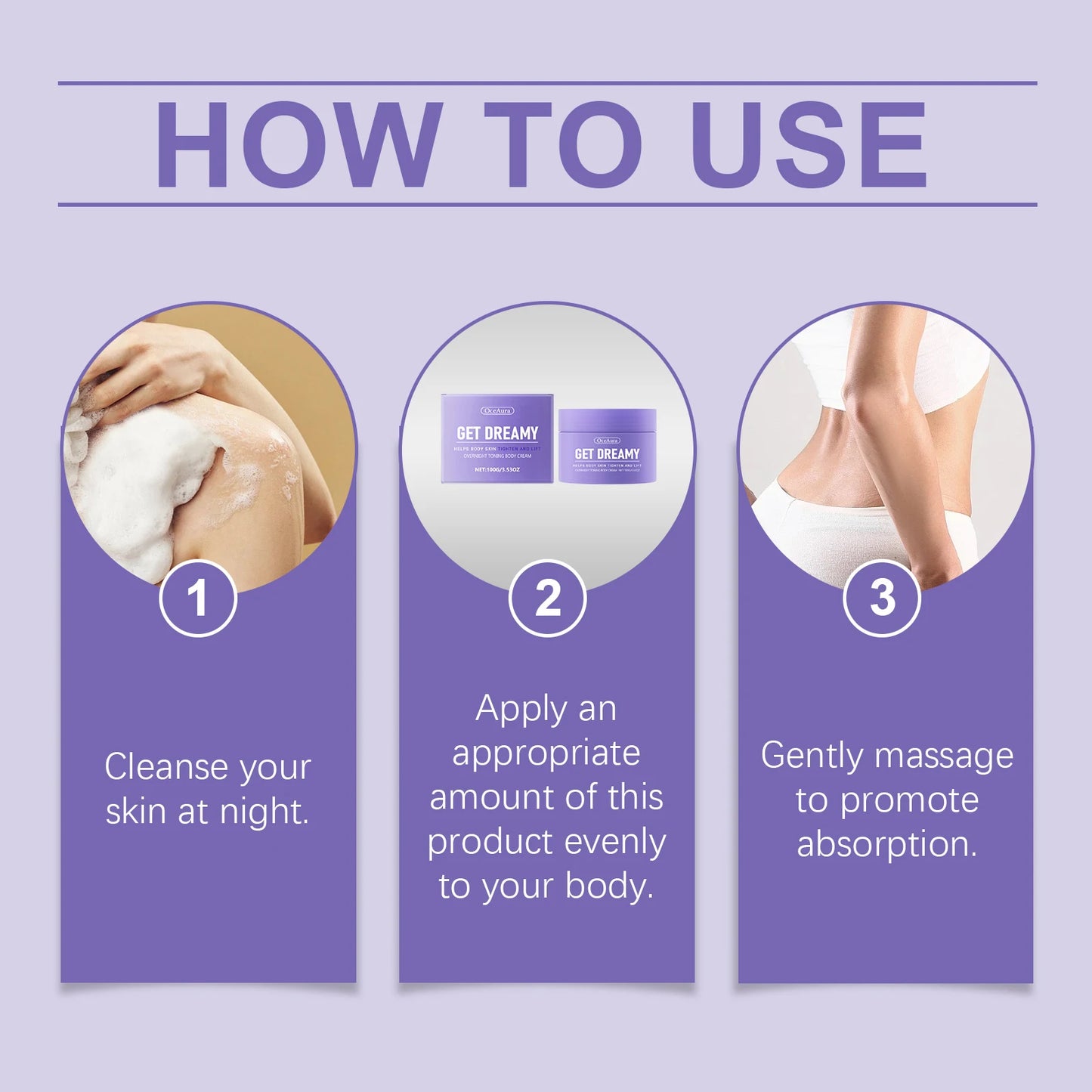 Body Shaping Cream Firming Lifting Moisturizer Skin Improving Sagging Tightens Skin Contours Smooth Massage Body Sculpting Cream