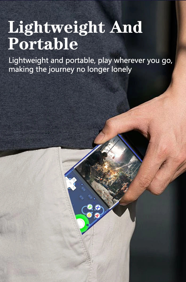 R36 Ultra Console Portable Retro Game 4‘’ IPS Screen Handheld Game Players Emulator Pocket Video Player 64G 128G 20000+ Games