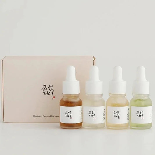 Korean Beauty Essence 30ml Moisturizing Ampoule Face Anti Aging Nicotinamide Whitening Ginseng Snail Repair Raise Skin Color