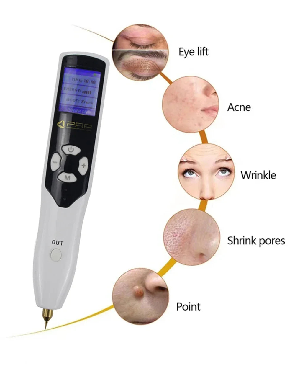 Fibroblast Original Plamax Cold Plasma Wireless Skin Tightly Acne Treatment Dark Age Skin Tag Blemish Removal Beauty Tools