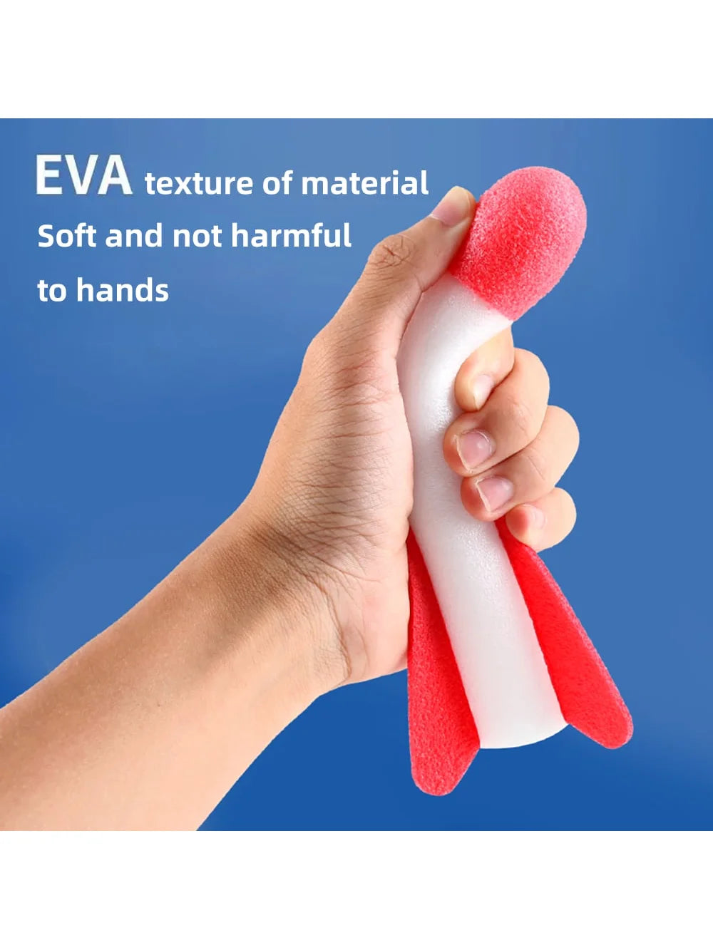 Kids' Rocket Pedal Launcher, Outdoor Rocket Flying Toy, Children's Jumping Sports Toy (Separate Accessory Packs for Purchase)